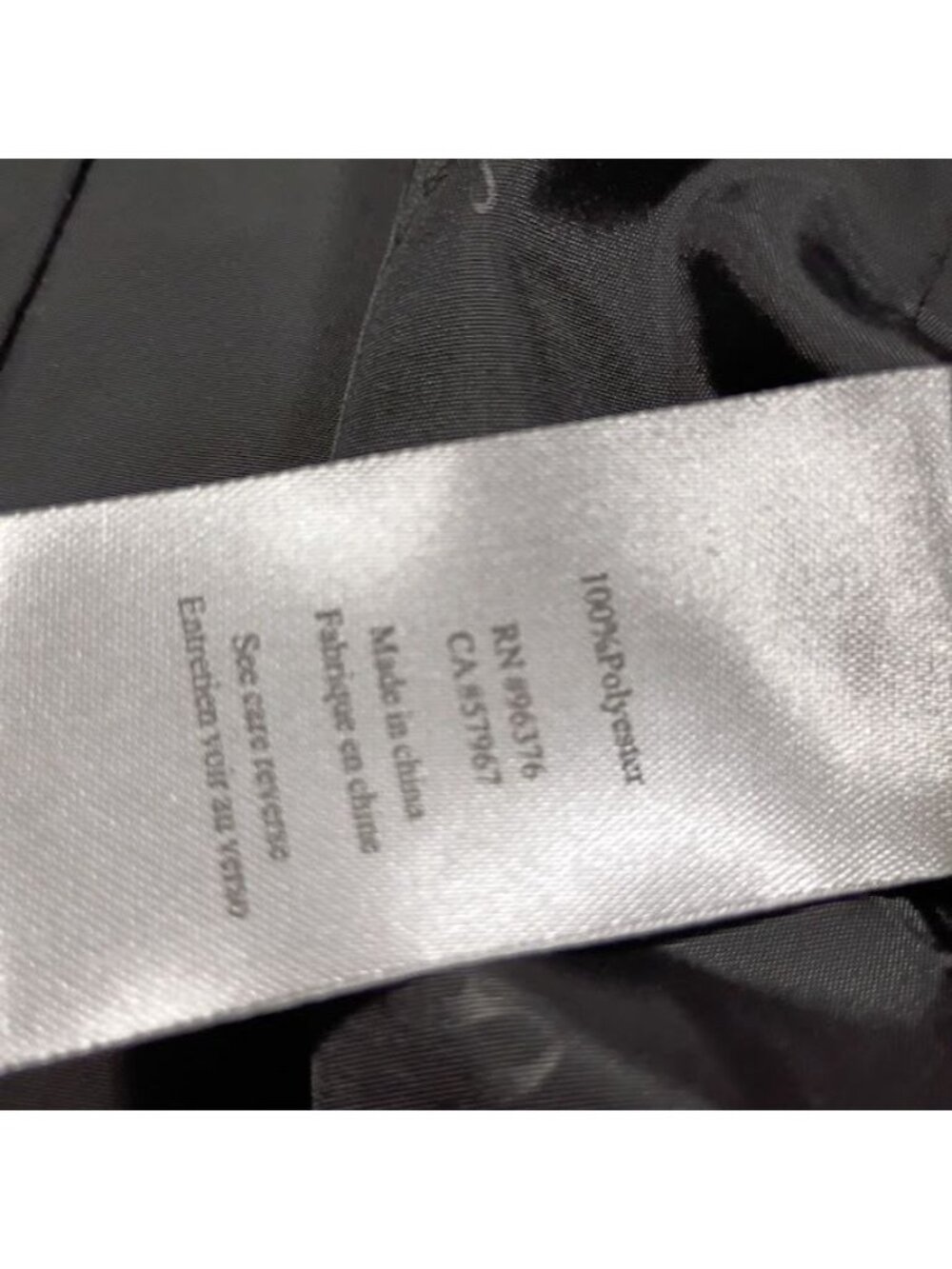 Samuel Dong Black Ruffle Front Long Coat Dress S  Pleated Skirt By Samuel Dong - Picture 9 of 16